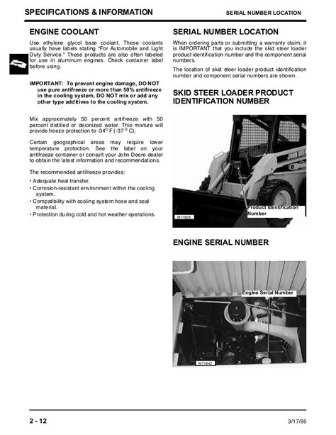 john deere 5575 skid steer parts list|john deere 5575 service manual.